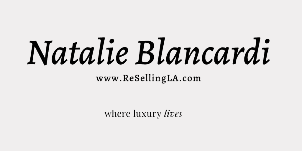 Natalie = Luxury