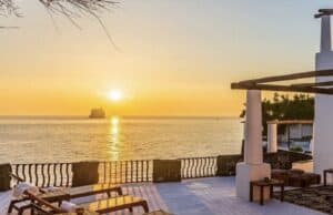 Sunset by the sea Luxury